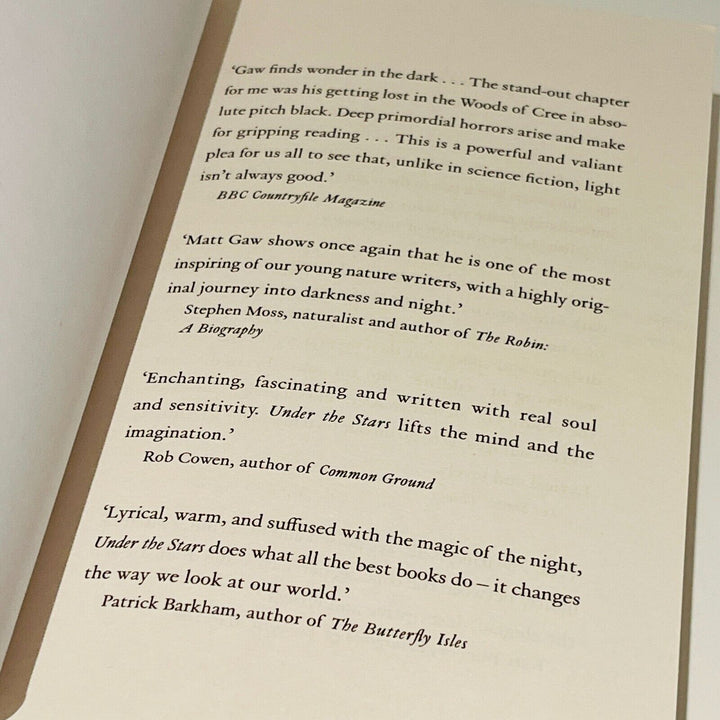 Under The Stars: A Journey into Light • Matt Gaw