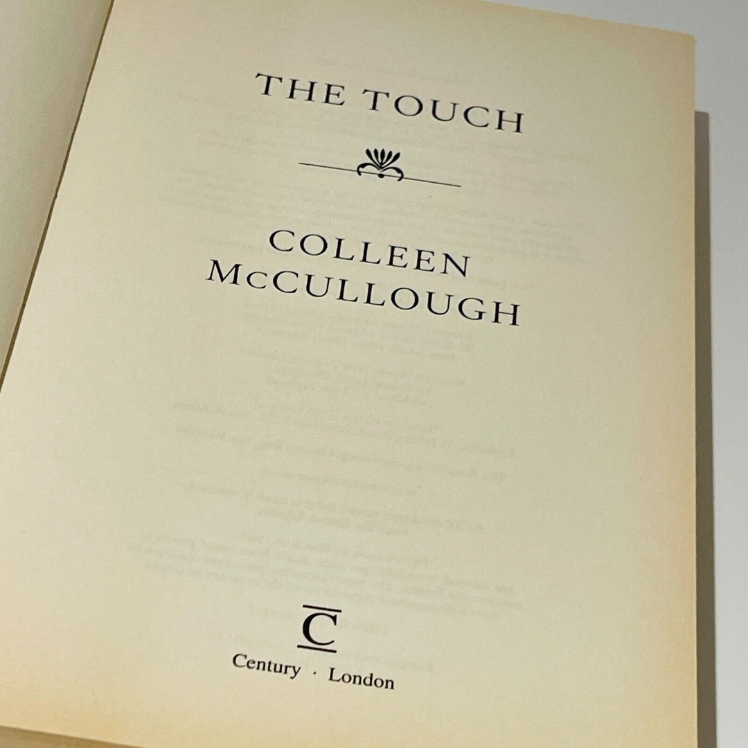 The Touch • Colleen McCullough