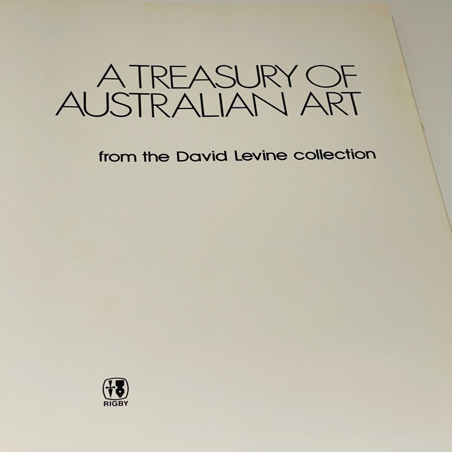 A Treasury of Australian Art