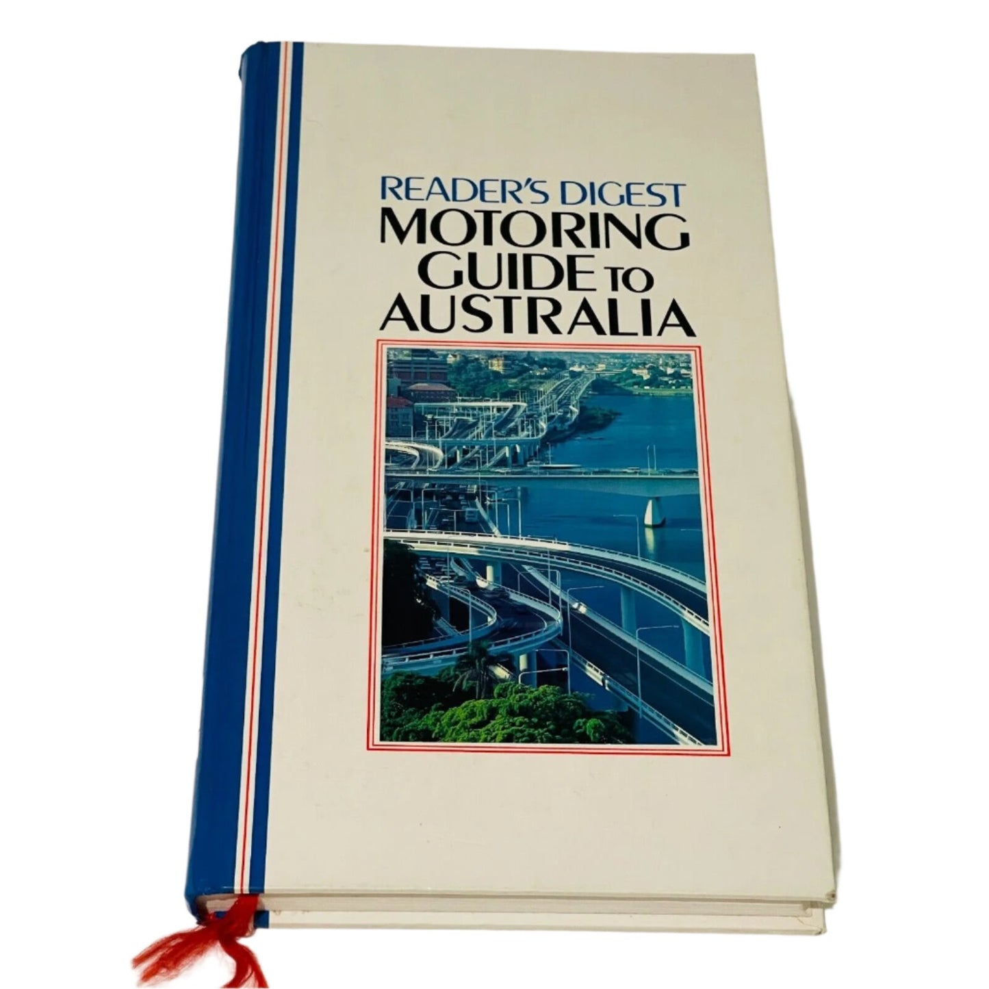 front cover hardcover map guide.  Motoring Guide to Australia.  Readers Digest. Vintage.