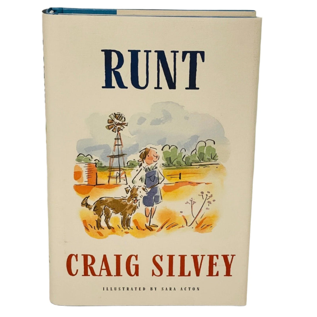 RUNT Hardcover Fiction Book.  Front Cover