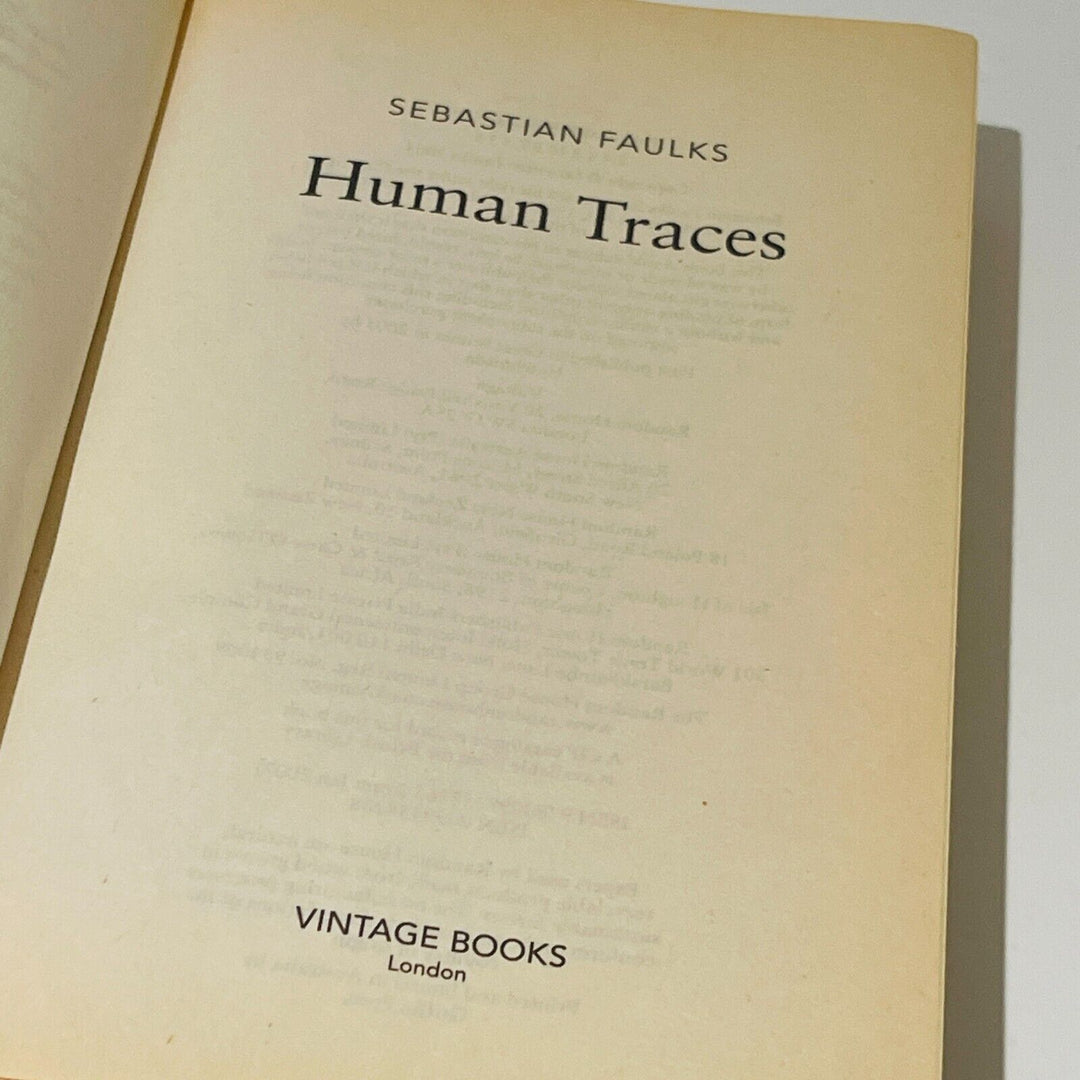 Human Traces • Sebastian Faulks