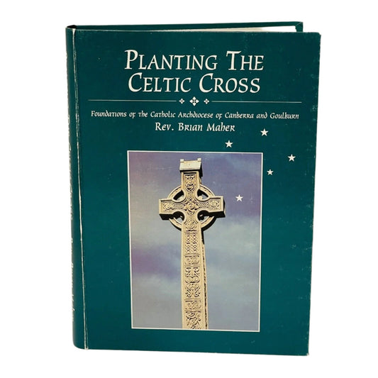 Planting the celtic cross.  Hardcover Book.  Front cover