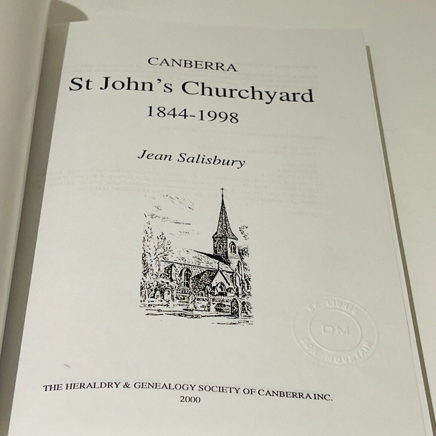 St John's Churchyard Canberra • Jean Salisbury