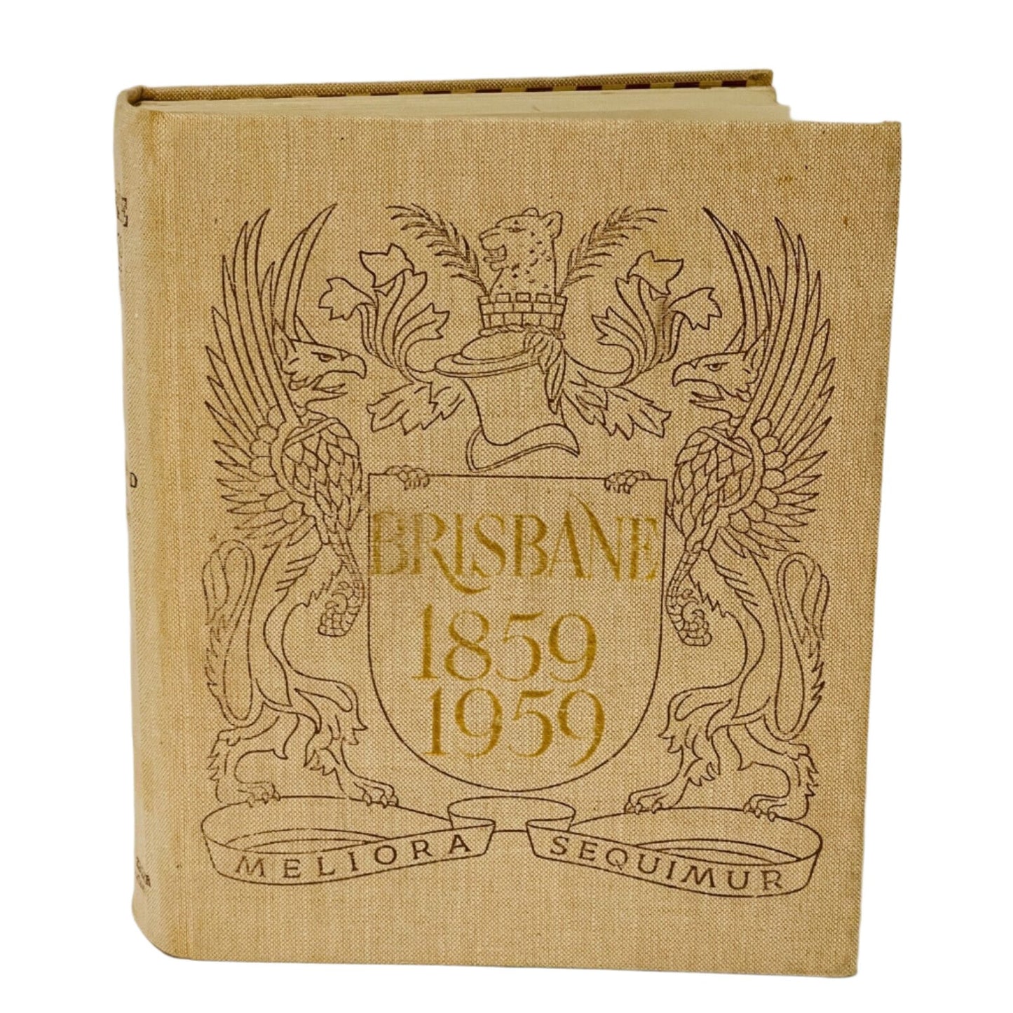 Brisbane 1859-1959.  Hardcover Book.