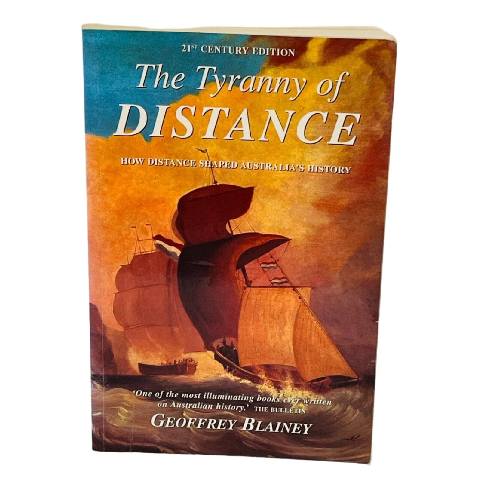 The Tyranny of Distance.  Geoffrey Blainey.  Paperback Book.  Front Cover