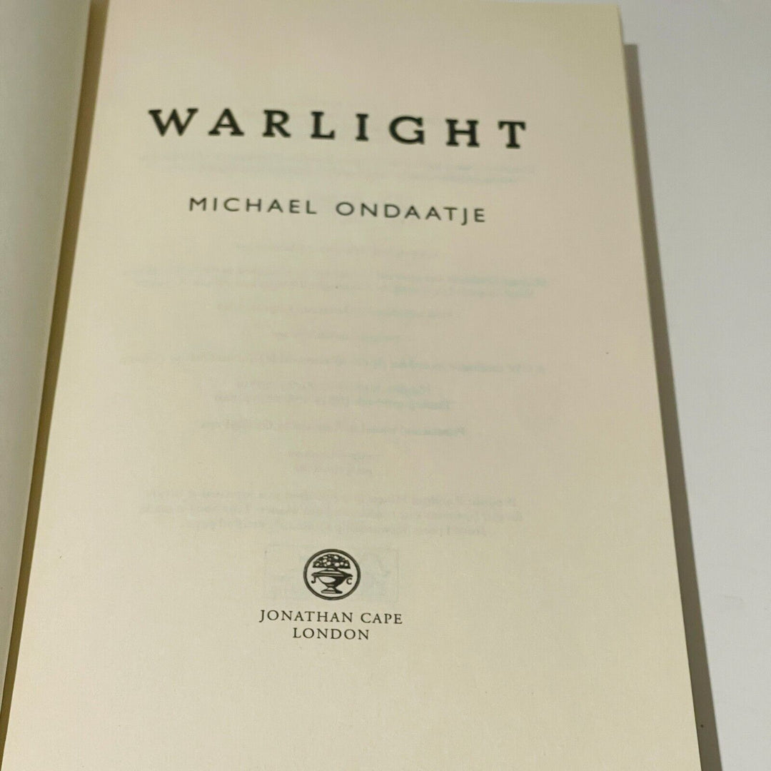 Warlight  Michael • Ondaatje