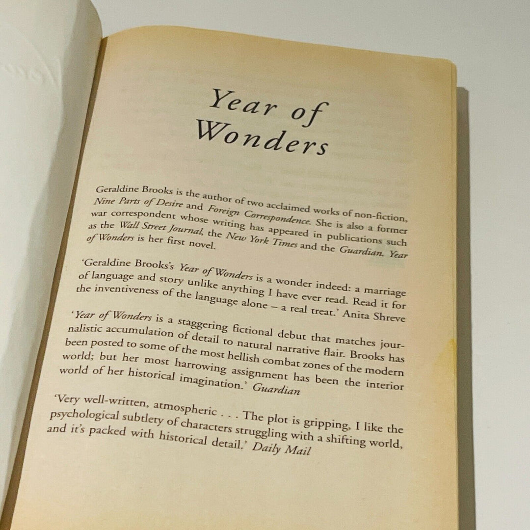 Years of Wonders • Geraldine Brooks