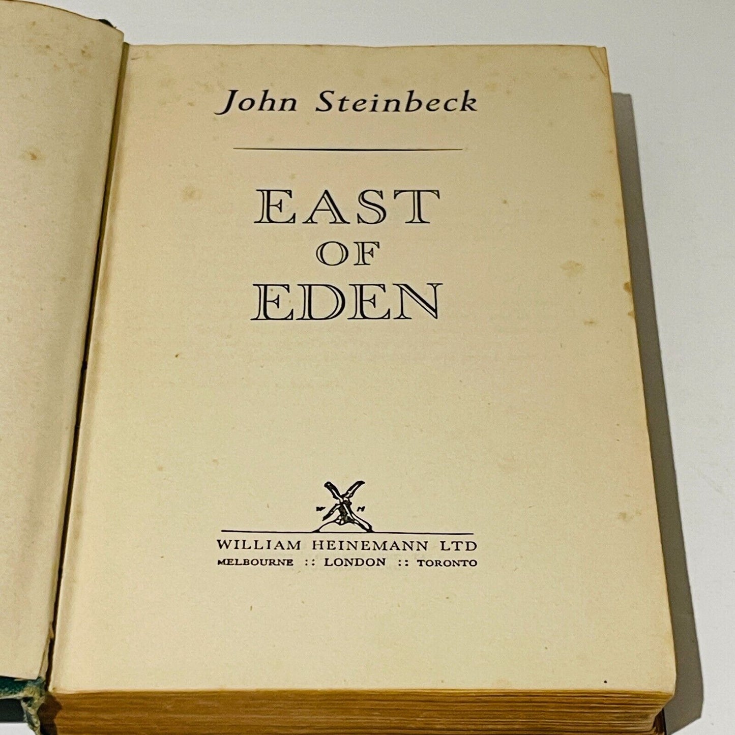 East of Eden • John Steinbeck