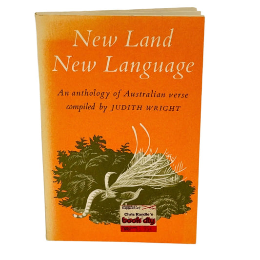 New Land New Language. Judith Wright. Paperback Book