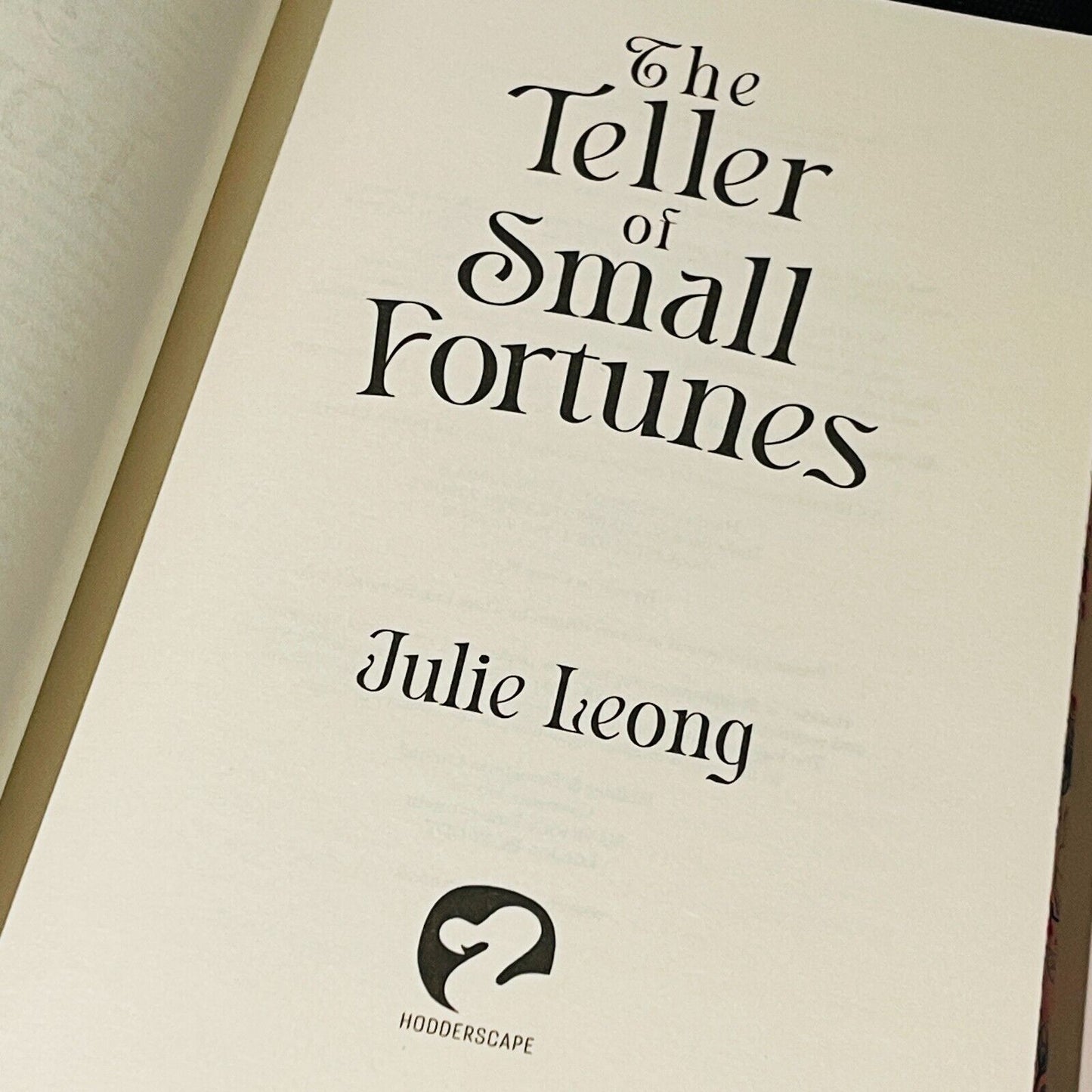 The Teller of Small Fortunes • Julie Leong • FAIRYLOOT