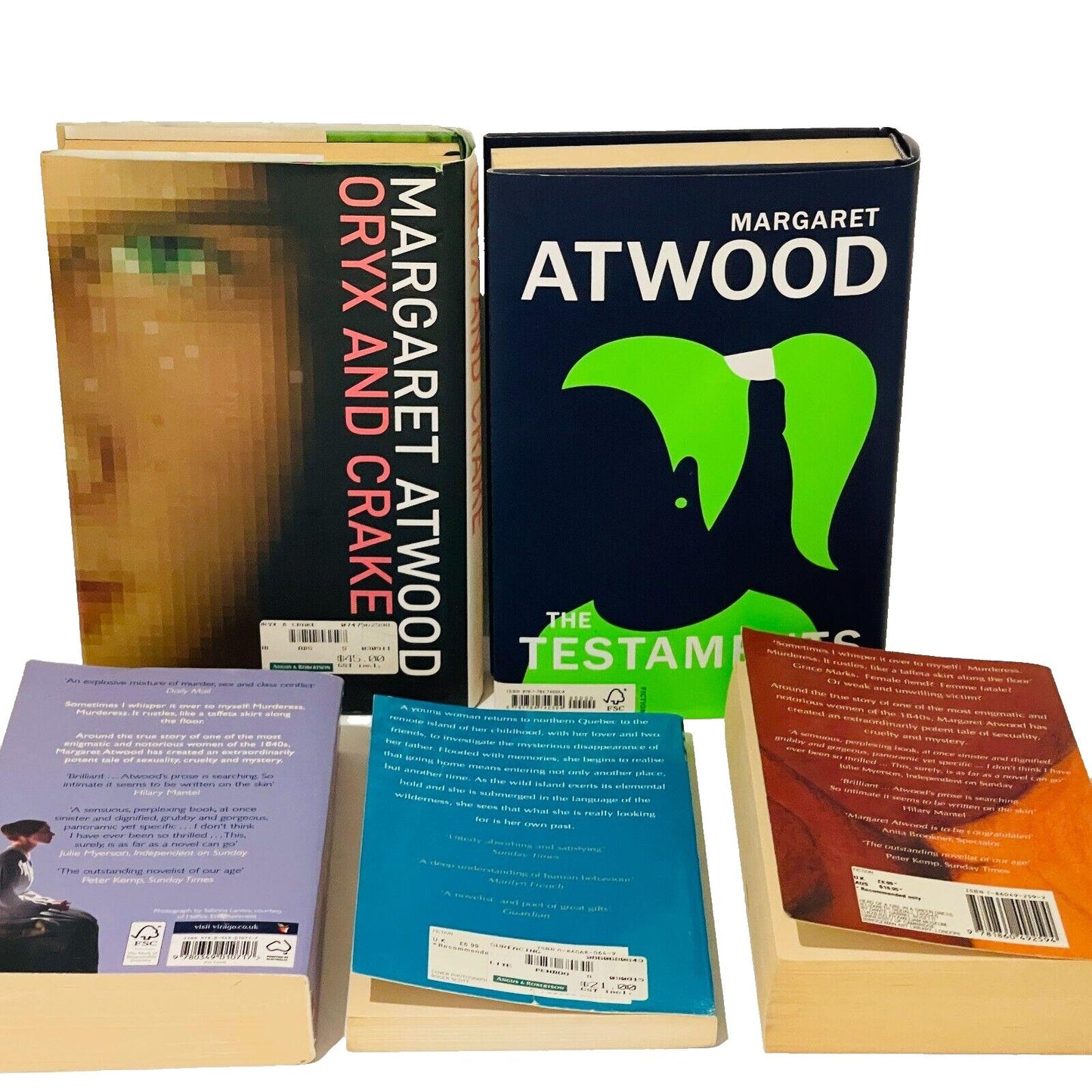 Margaret Atwood Fiction Bundle