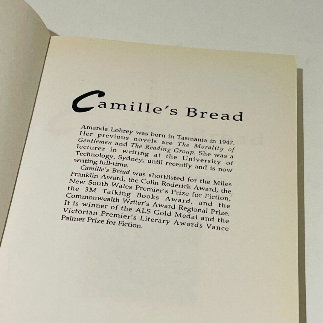 Camille's Bread • Amanda Lohrey