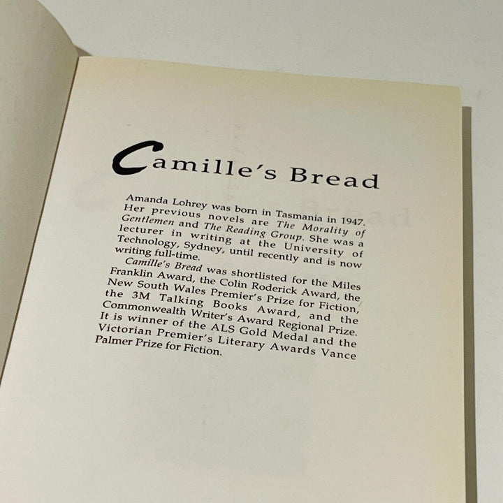 Camille's Bread • Amanda Lohrey