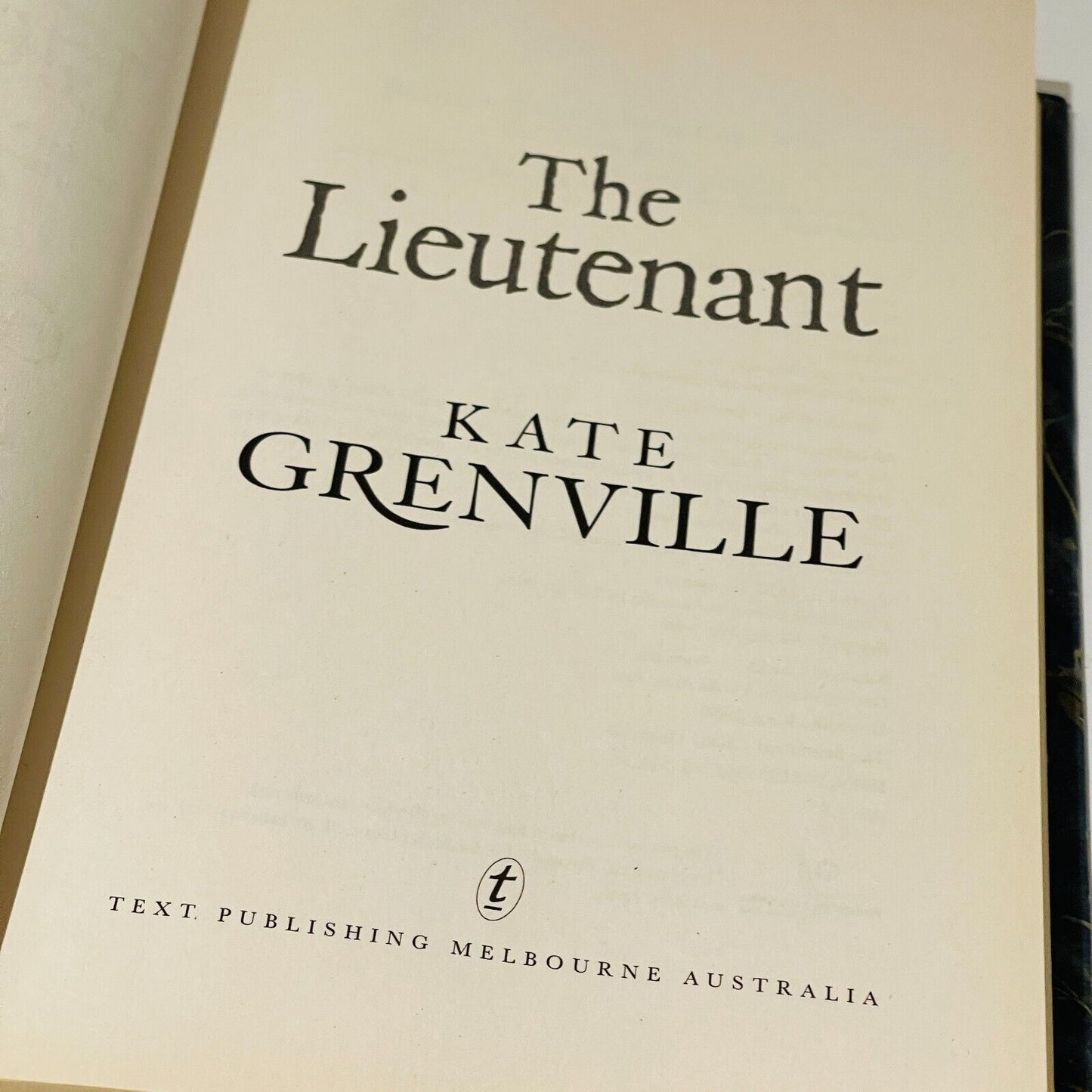 The Lieutenant • Kate Grenville