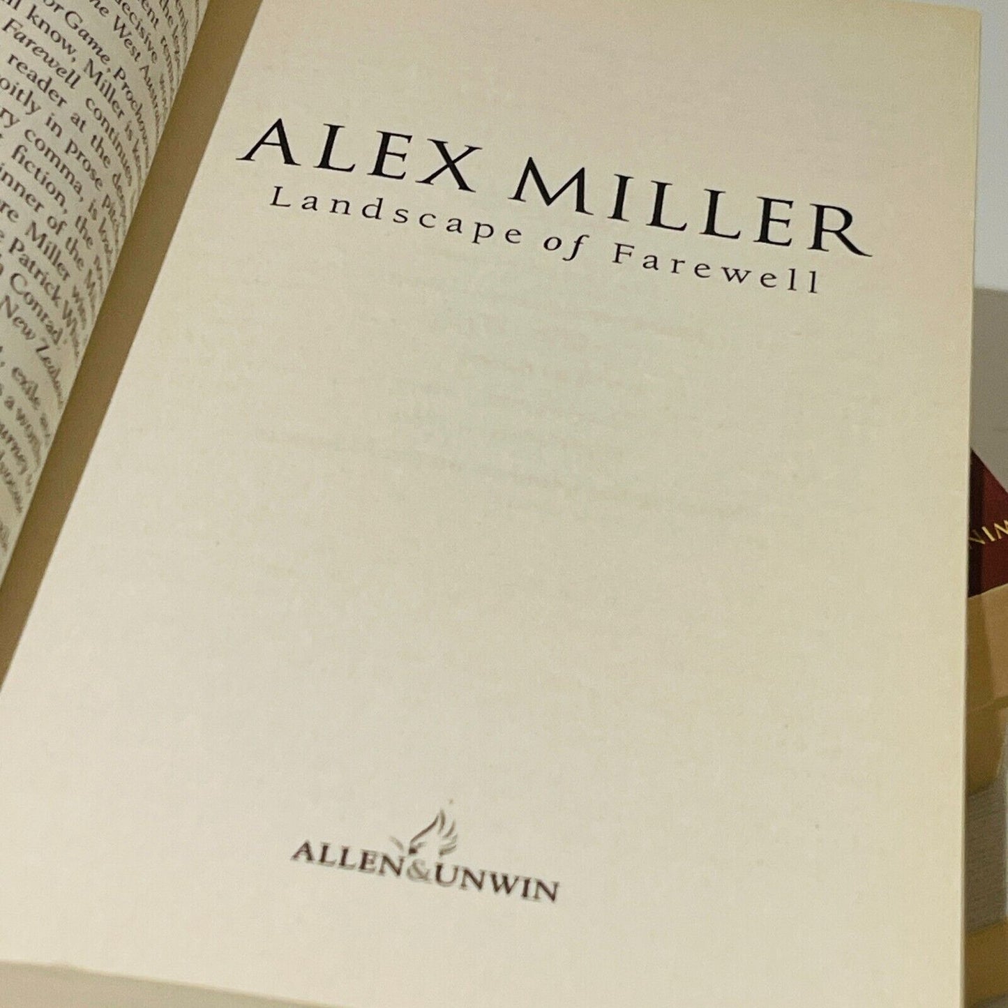 Alex Miller Fiction Bundle