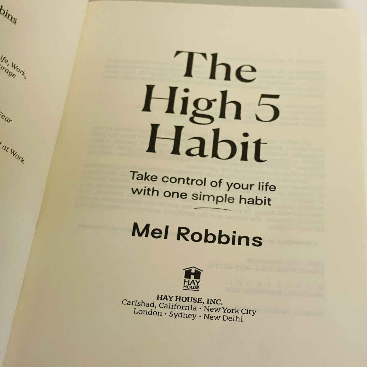 The High 5 Habit • Mel Robbins