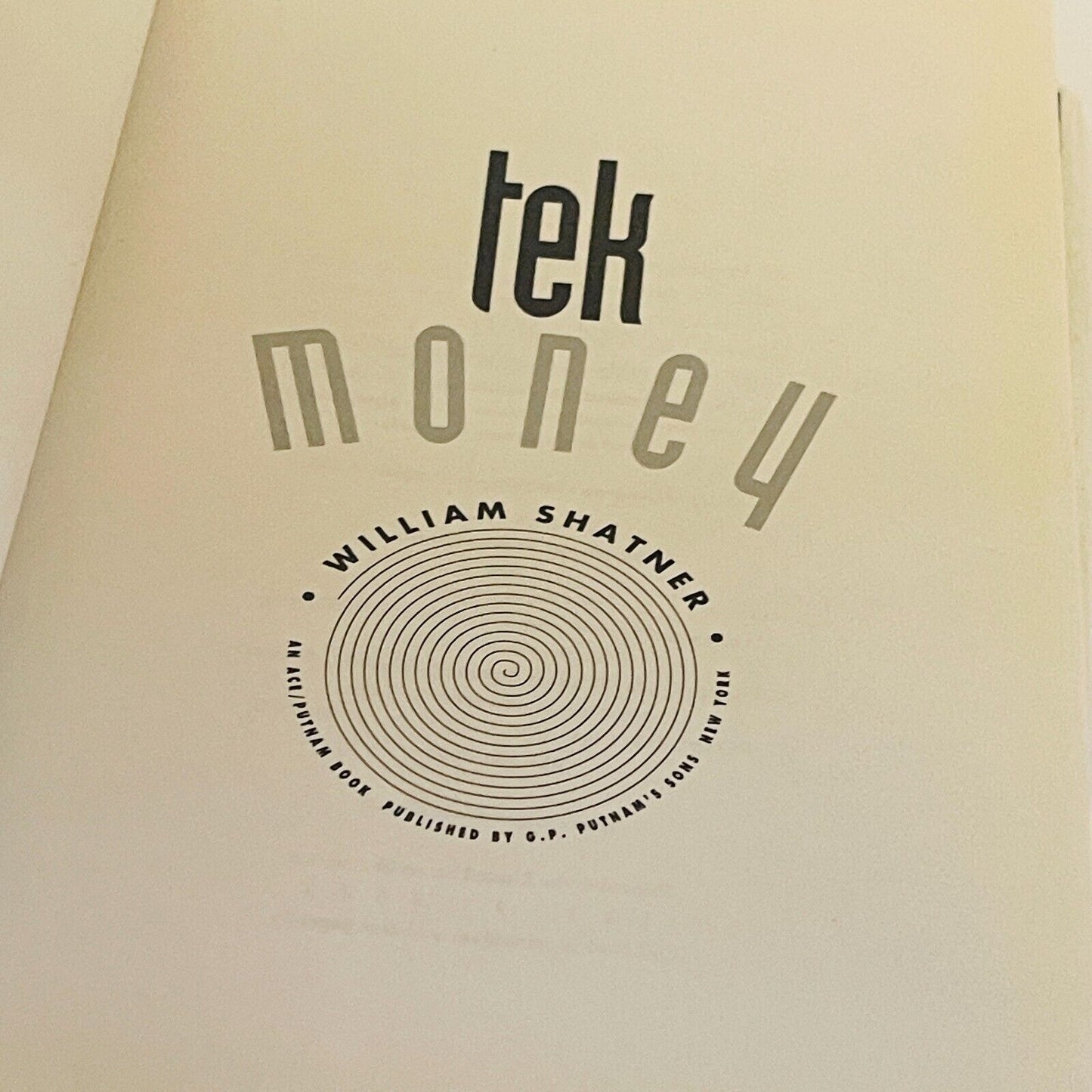 Tek Money • William Shatner