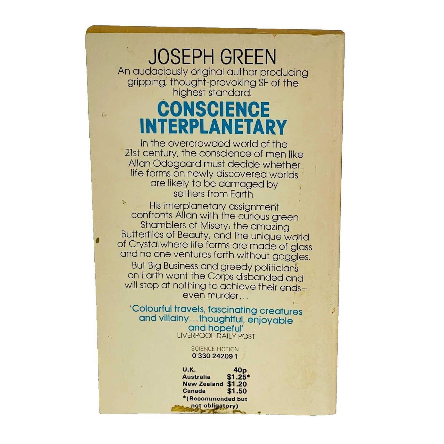 Conscience Interplanetary • Joseph Green