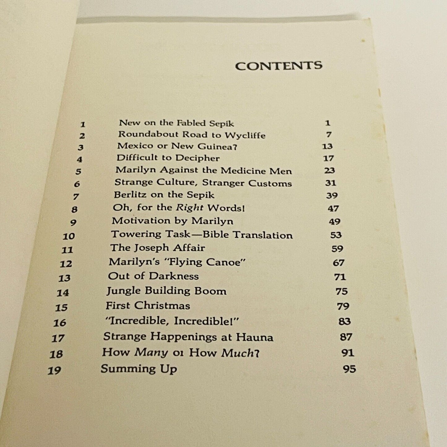 Miracle on the Sepik • Clarence W. Hall