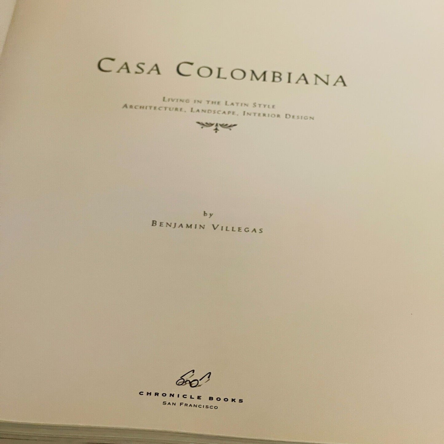 Casa Colombiana • Benjamin Villegas