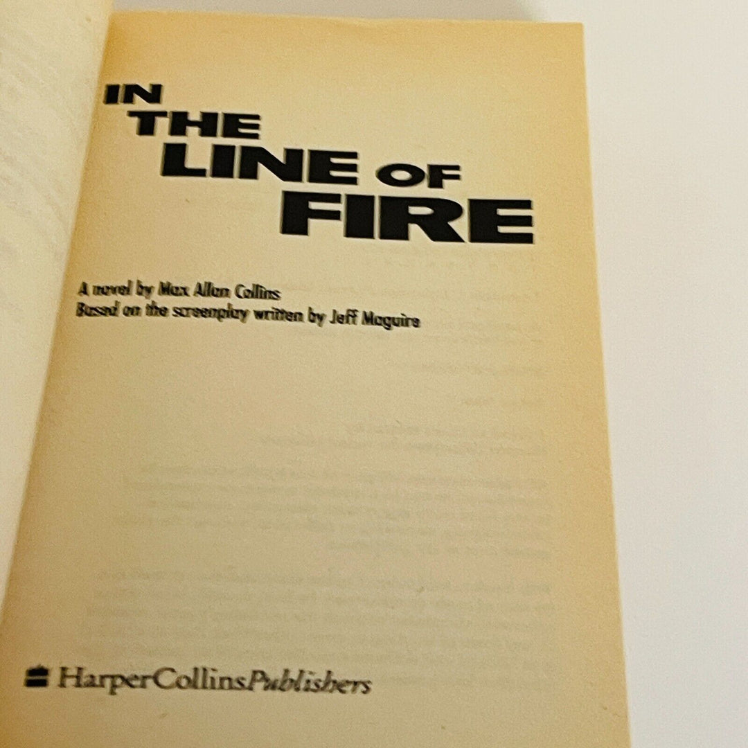 In The Line of Fire • Max Allan Collins