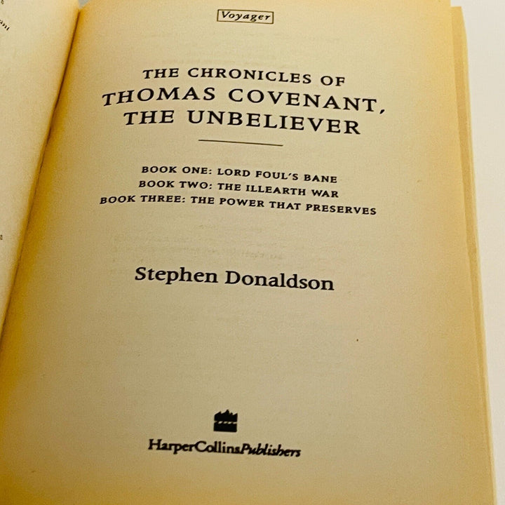 The Chronicles of Thomas Covenant, The Unbeliever • Stephen Donaldson