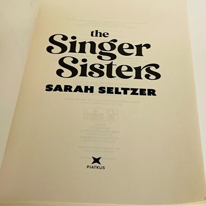 The Singer Sisters • Sarah Seltzer