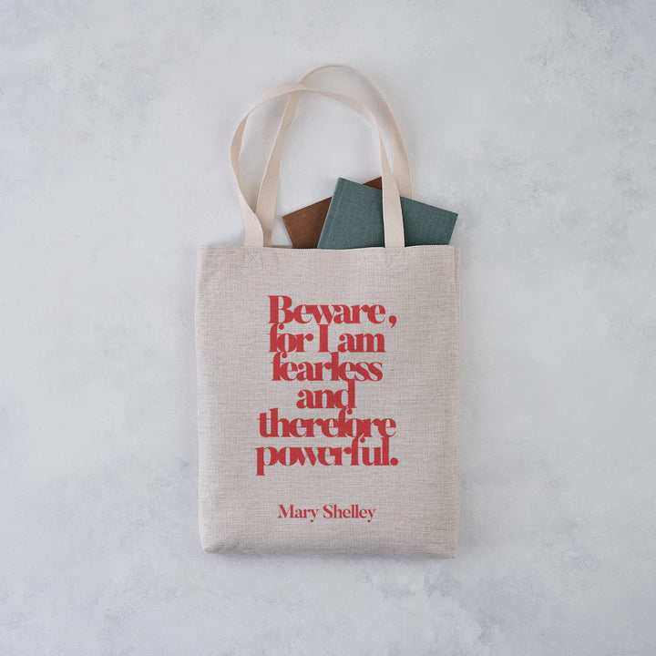 Mary Shelley Fearless & Powerful • Bookish Tote Bag