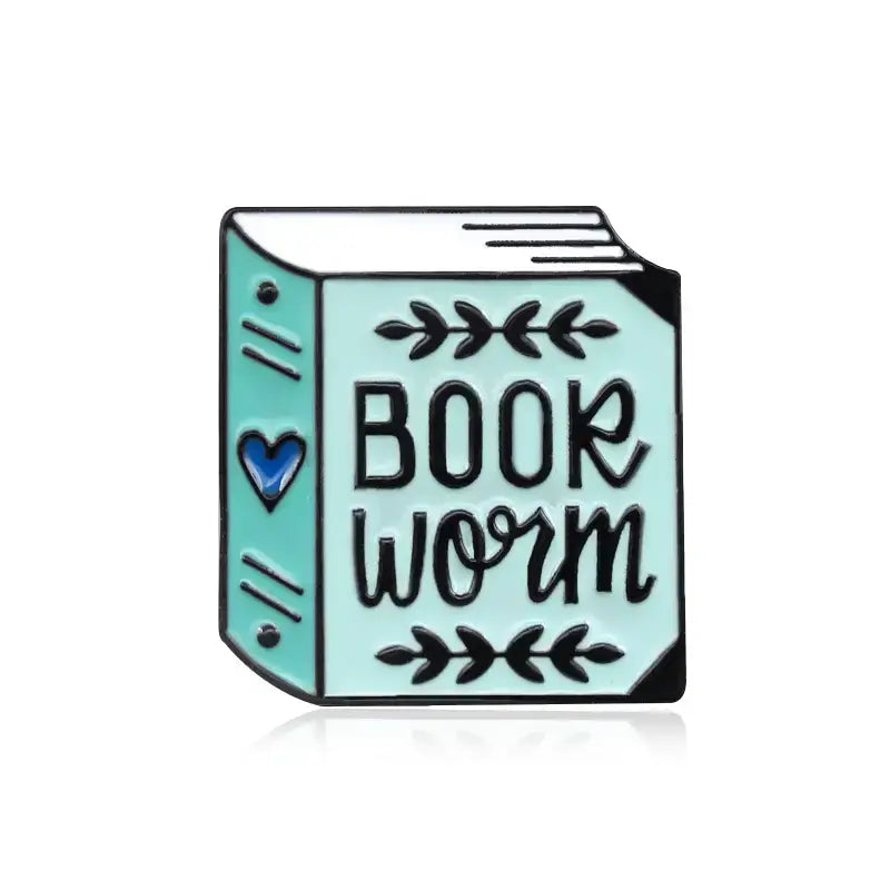 Bookworm • Bookish Enamel Pin