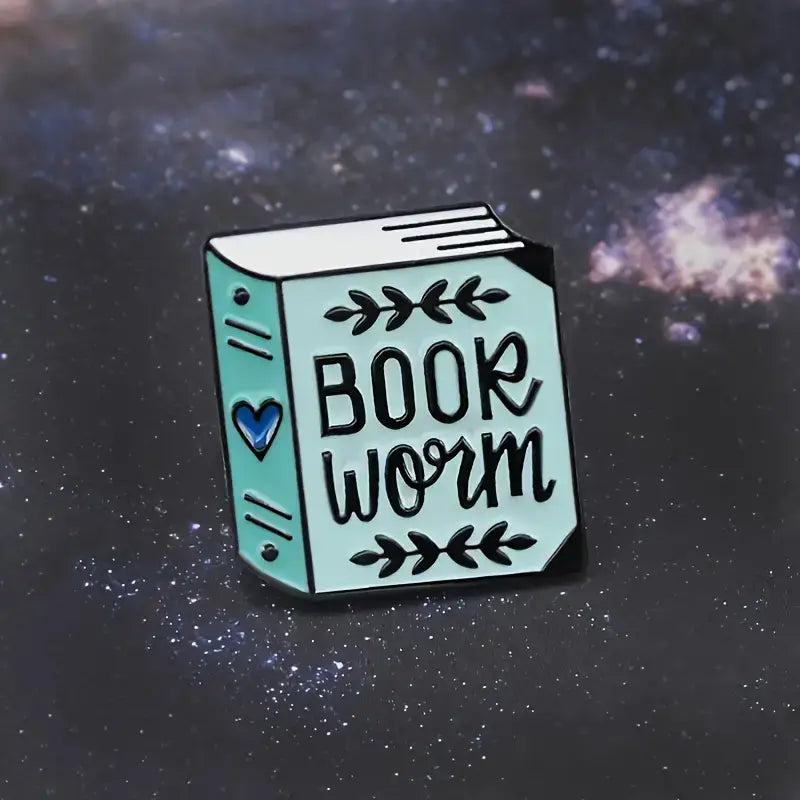 Bookworm • Bookish Enamel Pin