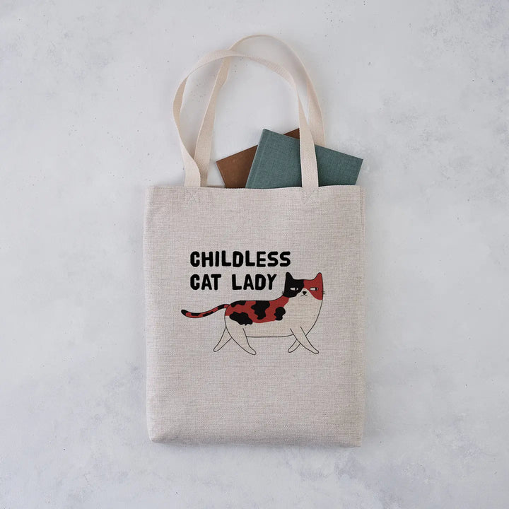 Childless Cat Lady  • Bookish Tote Bag