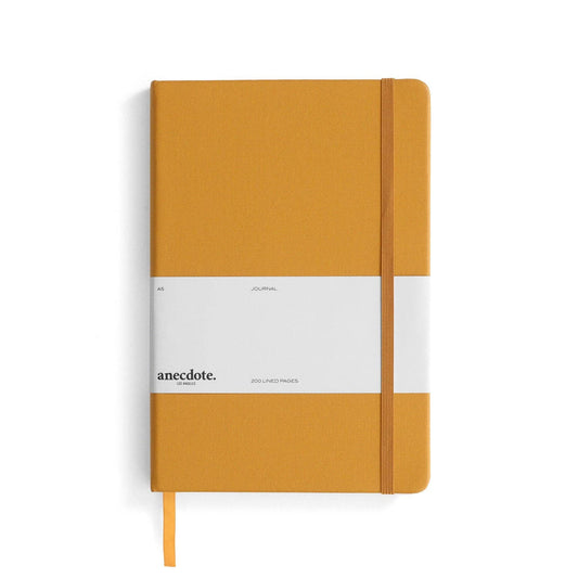 A5 Journal & Notebook • Mustard / Lined