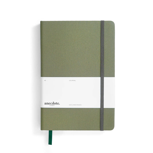 A5 Journal & Notebook • Olive Green / Lined